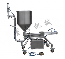 半自動辣椒醬包裝機