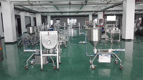 半自動(dòng)醬料灌裝機(jī)(圖3)