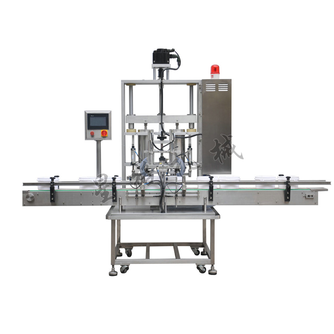 伺服驅(qū)動(dòng)活塞式醬料灌裝機(jī)(圖1)