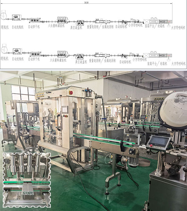 黑胡椒醬料灌裝加工生產線框架設計原理(圖1)