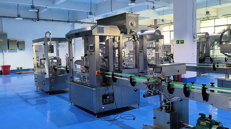 全自動調(diào)味醬料灌裝機生產(chǎn)線非標定制 一機多用 備受歡迎(圖1)